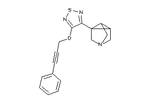 3-(3-phenylprop-2-ynoxy)-4-BLAHyl-1,2,5-thiadiazole