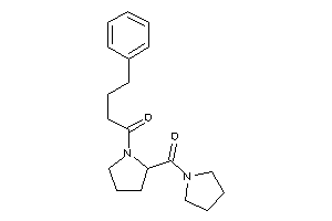 4-phenyl-1-[2-(pyrrolidine-1-carbonyl)pyrrolidino]butan-1-one
