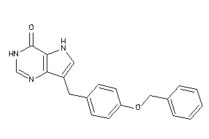 Image of 7-(4-benzoxybenzyl)-3,5-dihydropyrrolo[3,2-d]pyrimidin-4-one