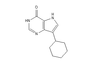 Image of 7-cyclohexyl-3,5-dihydropyrrolo[3,2-d]pyrimidin-4-one