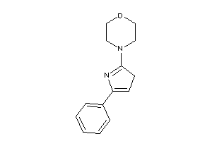 4-(5-phenyl-3H-pyrrol-2-yl)morpholine