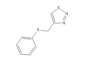Image of 4-[(phenylthio)methyl]thiadiazole