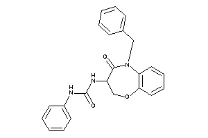 1-(5-benzyl-4-keto-2,3-dihydro-1,5-benzoxazepin-3-yl)-3-phenyl-urea