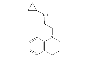 Cyclopropyl-[2-(3,4-dihydro-2H-quinolin-1-yl)ethyl]amine