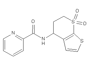 Image of N-(7,7-diketo-5,6-dihydro-4H-thieno[2,3-b]thiopyran-4-yl)picolinamide