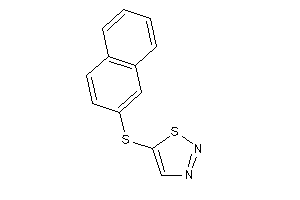 Image of 5-(2-naphthylthio)thiadiazole