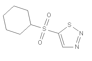 5-cyclohexylsulfonylthiadiazole