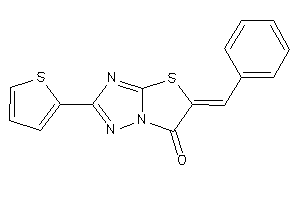 5-benzal-2-(2-thienyl)thiazolo[2,3-e][1,2,4]triazol-6-one