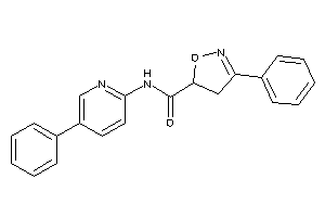 3-phenyl-N-(5-phenyl-2-pyridyl)-2-isoxazoline-5-carboxamide