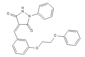 4-[3-(2-phenoxyethoxy)benzylidene]-1-phenyl-pyrazolidine-3,5-quinone