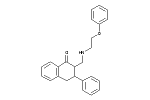 2-[(2-phenoxyethylamino)methyl]-3-phenyl-tetralin-1-one