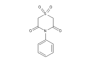1,1-diketo-4-phenyl-1,4-thiazinane-3,5-quinone