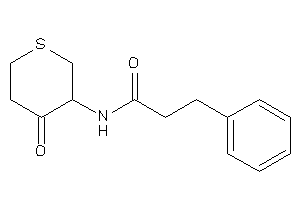 N-(4-ketotetrahydrothiopyran-3-yl)-3-phenyl-propionamide