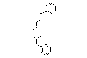 4-benzyl-1-(2-phenoxyethyl)piperidine