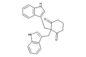Image of 2,2-bis(1H-indol-3-ylmethyl)cyclohexane-1,3-quinone