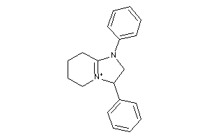 Image of 1,3-diphenyl-2,3,5,6,7,8-hexahydroimidazo[1,2-a]pyridin-4-ium