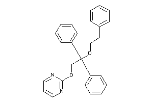 2-(2-phenethyloxy-2,2-diphenyl-ethoxy)pyrimidine