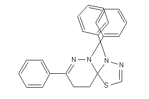 1,8,10-triphenyl-4-thia-1,2,9,10-tetrazaspiro[4.5]deca-2,8-diene