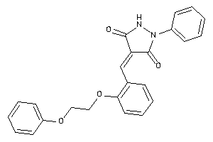 4-[2-(2-phenoxyethoxy)benzylidene]-1-phenyl-pyrazolidine-3,5-quinone