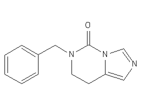 6-benzyl-7,8-dihydroimidazo[5,1-f]pyrimidin-5-one