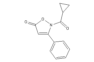 Image of 2-(cyclopropanecarbonyl)-3-phenyl-3-isoxazolin-5-one