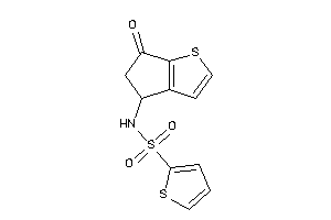 N-(6-keto-4,5-dihydrocyclopenta[b]thiophen-4-yl)thiophene-2-sulfonamide