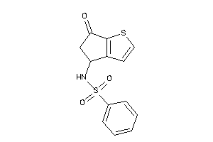 N-(6-keto-4,5-dihydrocyclopenta[b]thiophen-4-yl)benzenesulfonamide