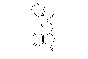 N-(3-ketoindan-1-yl)benzenesulfonamide