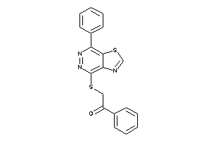 1-phenyl-2-[(7-phenylthiazolo[4,5-d]pyridazin-4-yl)thio]ethanone