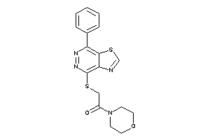 1-morpholino-2-[(7-phenylthiazolo[4,5-d]pyridazin-4-yl)thio]ethanone