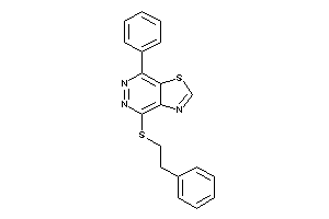 4-(phenethylthio)-7-phenyl-thiazolo[4,5-d]pyridazine