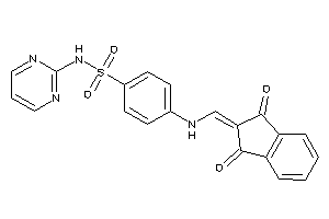 4-[(1,3-diketoindan-2-ylidene)methylamino]-N-(2-pyrimidyl)benzenesulfonamide
