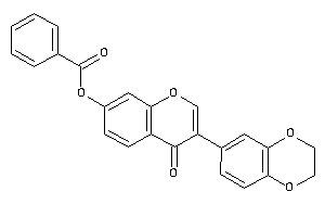 Benzoic Acid [3-(2,3-dihydro-1,4-benzodioxin-6-yl)-4-keto-chromen-7-yl] Ester