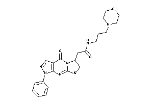 2-[keto(phenyl)BLAHyl]-N-(3-morpholinopropyl)acetamide