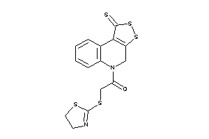 Image of 2-(2-thiazolin-2-ylthio)-1-(1-thioxo-4H-dithiolo[3,4-c]quinolin-5-yl)ethanone