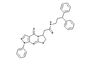 N-(3,3-diphenylpropyl)-2-[keto(phenyl)BLAHyl]acetamide