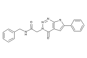 N-benzyl-2-(4-keto-6-phenyl-thieno[2,3-d]triazin-3-yl)acetamide