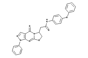 2-[keto(phenyl)BLAHyl]-N-(4-phenoxyphenyl)acetamide