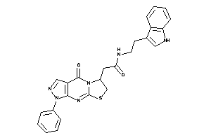 N-[2-(1H-indol-3-yl)ethyl]-2-[keto(phenyl)BLAHyl]acetamide
