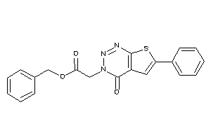 2-(4-keto-6-phenyl-thieno[2,3-d]triazin-3-yl)acetic Acid Benzyl Ester