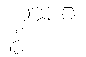 3-(2-phenoxyethyl)-6-phenyl-thieno[2,3-d]triazin-4-one