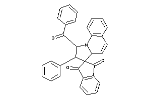 1-benzoyl-2-phenyl-spiro[2,3a-dihydro-1H-pyrrolo[1,2-a]quinoline-3,2'-indane]-1',3'-quinone