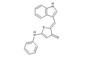 5-anilino-2-(1H-indol-3-ylmethylene)thiophen-3-one