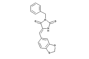 3-benzyl-5-piperonylidene-hydantoin