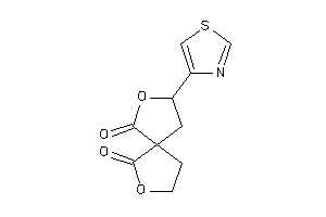 Image of 8-thiazol-4-yl-3,7-dioxaspiro[4.4]nonane-4,6-quinone
