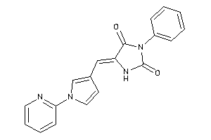 3-phenyl-5-[[1-(2-pyridyl)pyrrol-3-yl]methylene]hydantoin