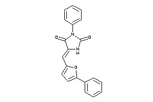 3-phenyl-5-[(5-phenyl-2-furyl)methylene]hydantoin