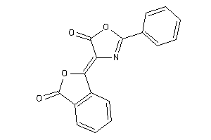 Image of 2-phenyl-4-phthalidylidene-2-oxazolin-5-one