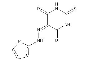5-(2-thienylhydrazono)-2-thioxo-hexahydropyrimidine-4,6-quinone