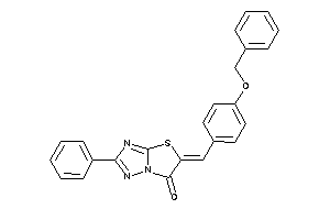 Image of 5-(4-benzoxybenzylidene)-2-phenyl-thiazolo[2,3-e][1,2,4]triazol-6-one